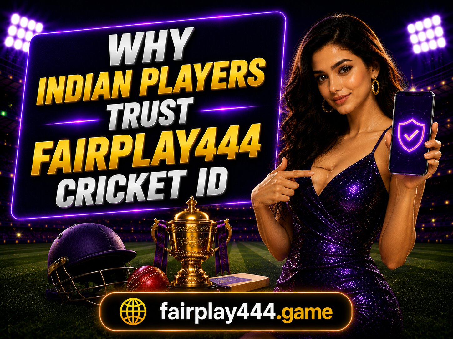 Why Indian Players Trust Fairplay444 Cricket ID
