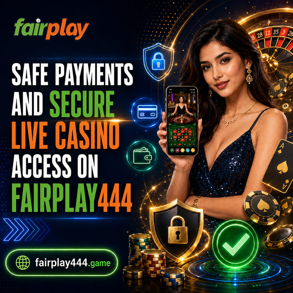 Safe Payments and Secure Live Casino Access on Fairplay444